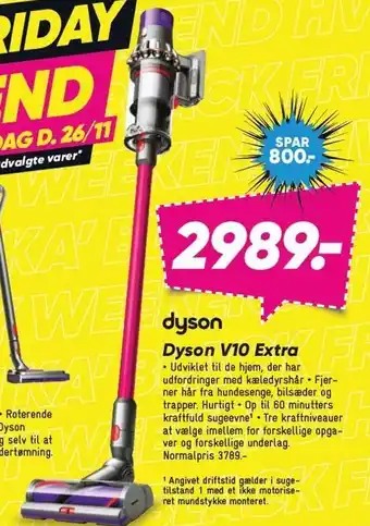 Bilka Dyson v10 extra tilbud