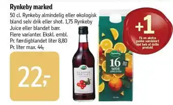 Føtex Rynkeby marked tilbud