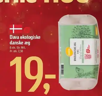 Føtex Dava økologiske danske æg tilbud