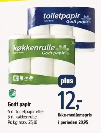 Føtex Godt papir tilbud