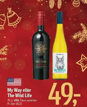 Føtex My way eller the wild life tilbud