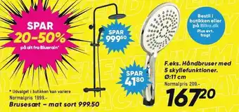 Bilka Spar 20-50% på alt fra bluerain tilbud