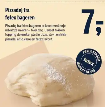 Føtex Pizzadej fra føtex bageren tilbud
