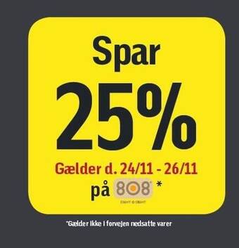 Føtex Spar 25% på 808 tilbud