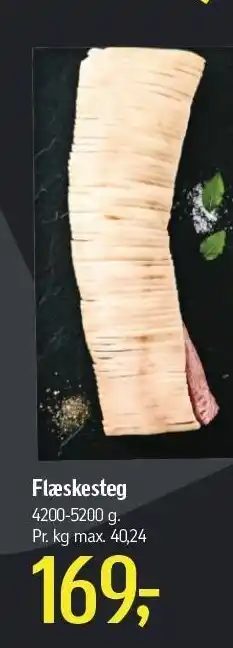 Føtex Flæskesteg tilbud