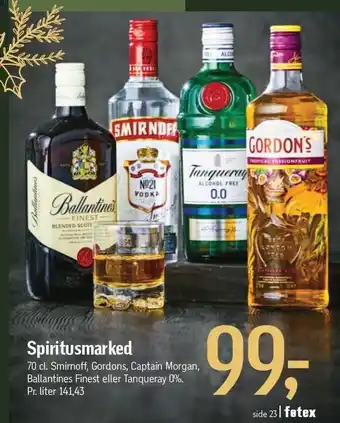 Føtex Spiritusmarked tilbud