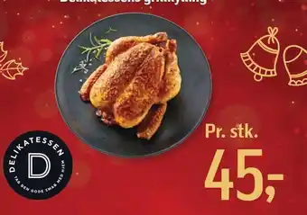 Føtex Delikatessens grillkylling tilbud