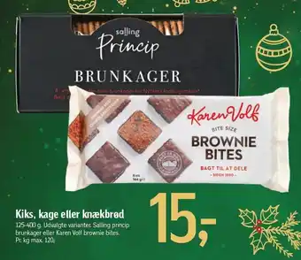 Føtex Kiks, kage eller knækbrød tilbud