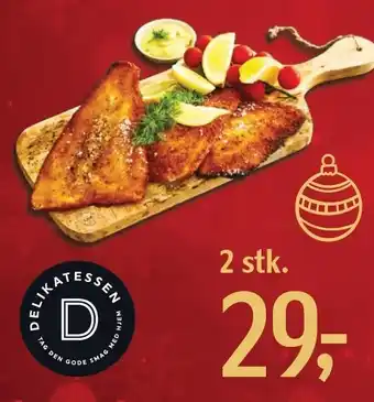 Føtex Delikatessens kæmpe fiskefileter tilbud