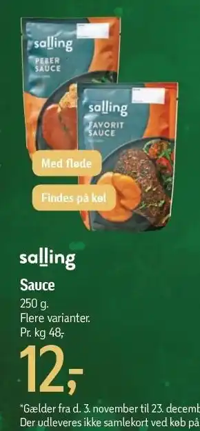 Føtex Sauce tilbud