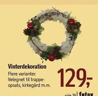 Vinterdekoration