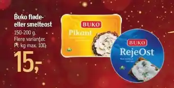 Føtex Buko fløde- eller smelteost tilbud