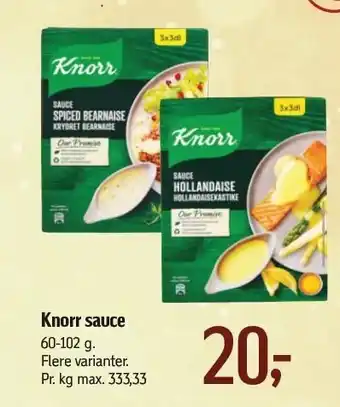 Knorr sauce