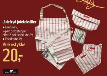 Føtex Julefryd juletekstiler tilbud
