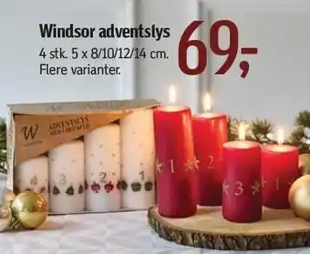 Føtex Windsor adventslys tilbud