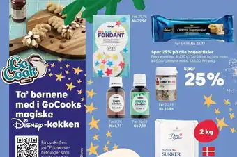 Spar 25% på alle bageartikler
