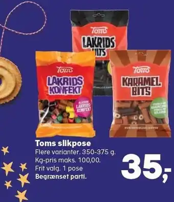 Kvickly Toms slikpose tilbud