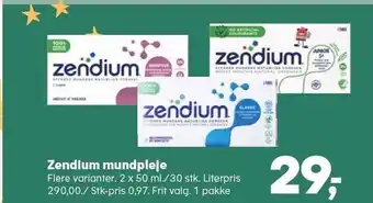 Kvickly Zendium mundpleje tilbud