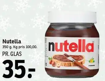 SPAR Nutella tilbud