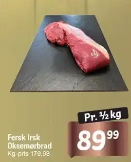 Fakta Tyskland Fersk irsk oksemørbrad tilbud