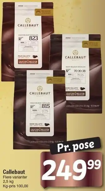 Fakta Tyskland Callebaut tilbud