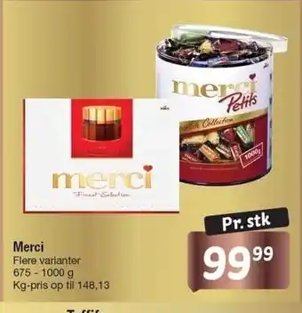 Fakta Tyskland Merci tilbud