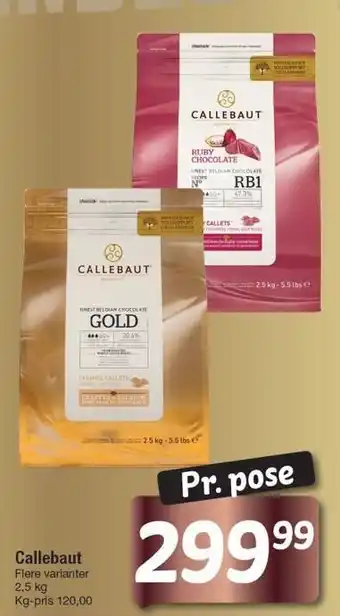 Fakta Tyskland Callebaut tilbud