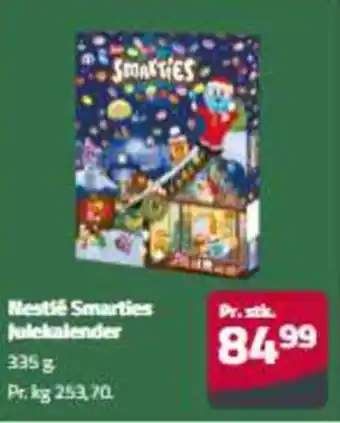 Fleggaard Nestlé Smarties Julekalender tilbud