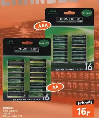 Fakta Tyskland Batterier tilbud