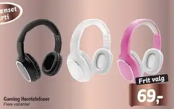 Gaming høretelefoner