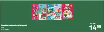 Fleggaard Chokolade Julekalender m, Børnemotiv tilbud