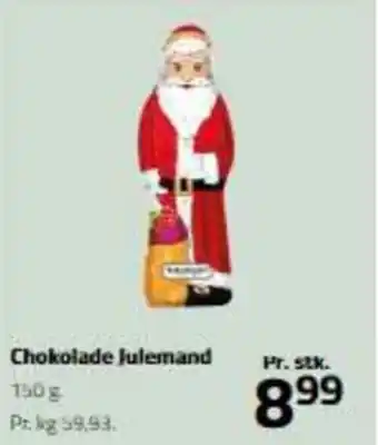 Fleggaard Chokolade Julemand tilbud