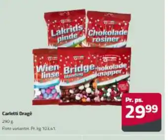 Fleggaard Carletti Dragé tilbud