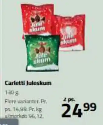 Fleggaard Carletti Juleskum tilbud