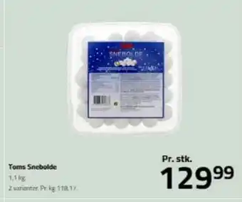 Fleggaard Toms Snebolde tilbud
