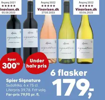 SuperBrugsen Spier Signature tilbud