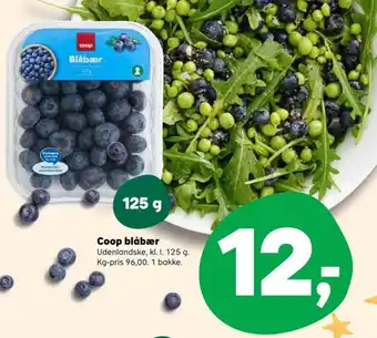 SuperBrugsen Coop blåbær tilbud