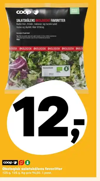SuperBrugsen Økologisk salatskålens favoritter tilbud