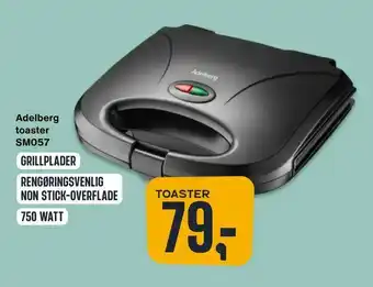 Skousen Adelberg toaster SM057 tilbud