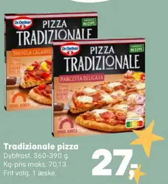 Tradizionale pizza