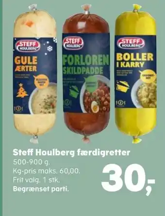 SuperBrugsen Steff Houlberg færdigretter tilbud