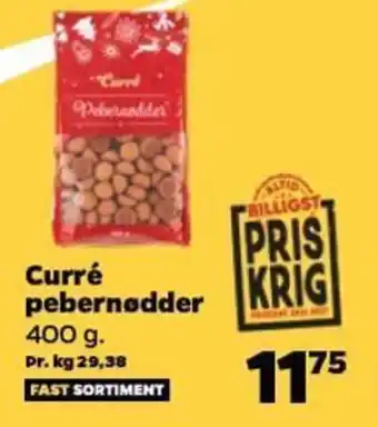 Netto Curré pebernødder tilbud