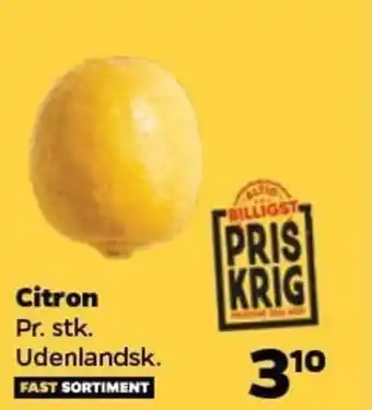 Netto Citron tilbud