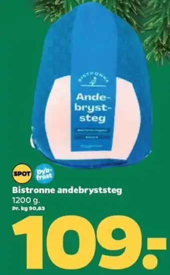 Netto Bistronne andebryststeg tilbud