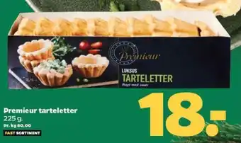 Netto Premieur tarteletter tilbud
