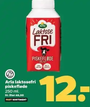 Netto Arla laktosefri piskefløde 250 ml. tilbud