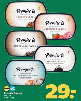 Netto Premier flodeis tilbud