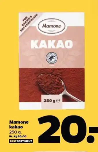 Netto Mamone kakao tilbud