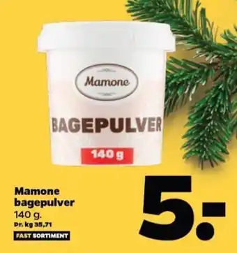 Netto Mamone bagepulver tilbud