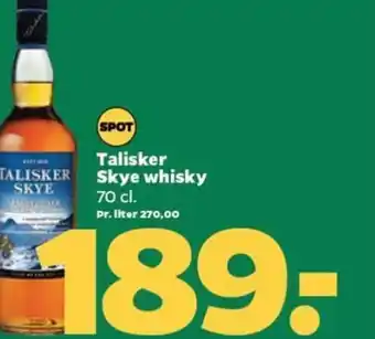 Netto Talisker Skye whisky tilbud